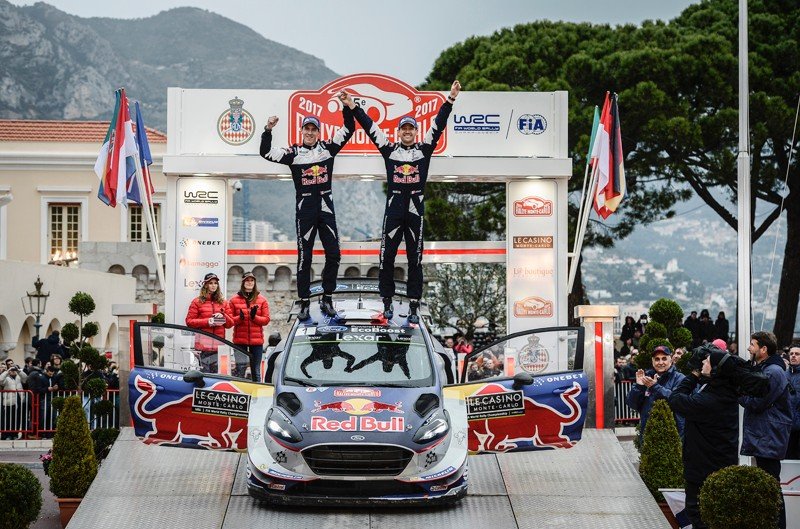M-Sport indleder 2017 FIA WRC med en sejr i Rallye Monte-Carlo
(Foto: Ford Motor Company)